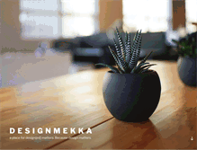 Tablet Screenshot of designmekka.com